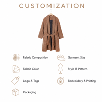 Manteau court en laine d'alpaga pour femme, double boutonnage, chic et confortable pour l'hiver, idéal pour un usage quotidien, vêtement d'extérieur de qualité supérieure