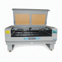 Machine de découpe laser CO2 grand format à double tête pour le bois, l'acrylique, le cuir, le contreplaqué, la pierre, multi-matériaux CNC