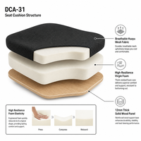 Chaise de bureau ergonomique moderne à dossier haut en maille, avec support lombaire, accoudoirs réglables, pivotante à 360 degrés, réglage de hauteur par vérin à gaz, chaise de travail informatique