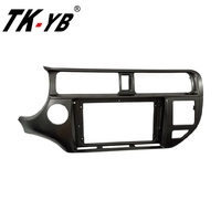 TK-YB voiture navigation panneau 9 pouces pour Kia Rio LHD 2012-2014 voiture tableau de bord intérieur accessoires décoratifs fascia cadrage