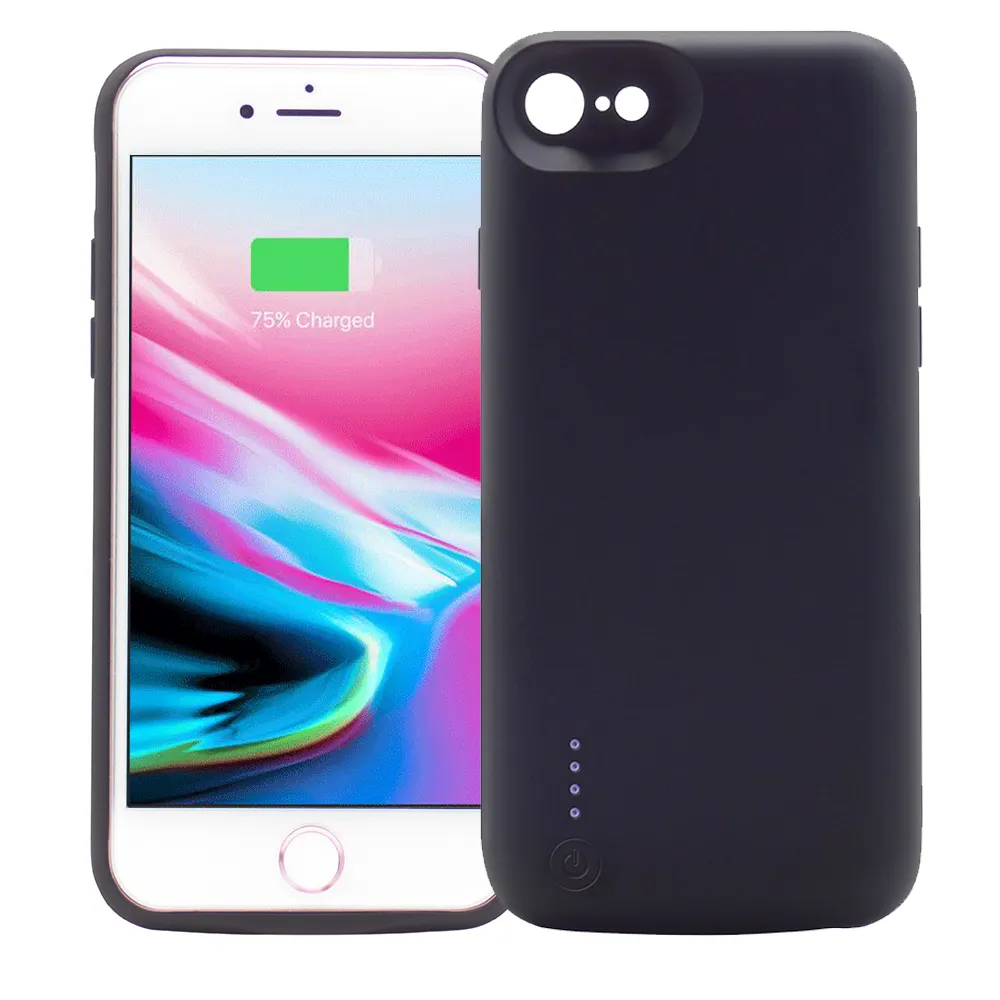 2021 Trendy products Portable Battery Charger Flip Case for iPhone 7/8 5200mAh Power Case