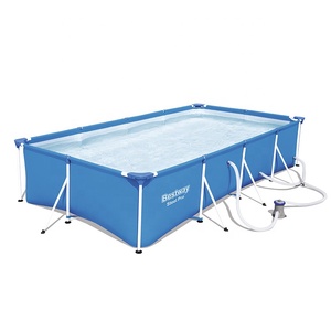 <span class=keywords><strong>Bestway</strong></span>-piscina <span class=keywords><strong>inflable</strong></span> <span class=keywords><strong>rectangular</strong></span> con marco de acero, piscina hinchable, venta al por mayor - Product Image 4