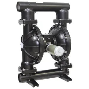 Industrial wear resistant air operated sewage diaphragm pump for transfering slurry mud sludge