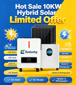 Sistema de Energía Solar ESSLUCKY de 5KW 10KW, Conjunto Completo Fuera de la Red, Residencial, MPPT - Product Image 6