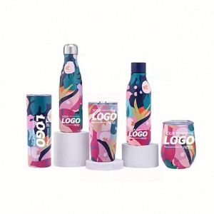 Bouteille d'eau isotherme en acier inoxydable personnalisée pour femme - 17 oz, triple paroi sous vide, garde les boissons froides/chaudes - Product Image 1