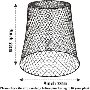 Couverture de protection en fer forgé pour plantes, cage de jardin pour semis de légumes, outil d'entretien pour la couverture des plantes utilisable sur l'herbe - Product Image 6