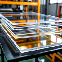 Fabricant de plaques en PMMA acrylique industriel transparent, traitement personnalisé, surface lisse