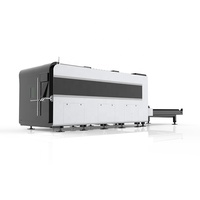 Machine de découpe laser LF3015GA à fibre métallique de couverture entière de bonne utilisation chinoise avec une puissance de 1-8kw
