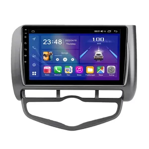 Prelingcar Android 13 para Honda Fit City Auto Drive Esquerdo 2006 anos Player Carro Multimídia Vídeo Carplay Navegação GPS Som