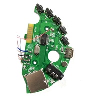 Fabrication de circuits imprimés double face pour casque sans fil personnalisé, assemblage de circuits imprimés pour casque sans fil, fabricant de PCBA
