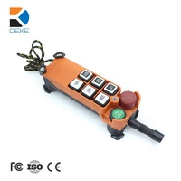 Télécommande sans fil pour grue F21-E1 6 canaux, portée 100 m, étanche IP65, piles AAA