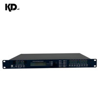 Procesador de Audio Digital Metálico de 4 Entradas y 8 Salidas, DSP de 24 Bits con Emparejamiento Estéreo para Altavoces Line Array de Barra de Sonido