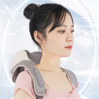 Confortable Smart Portable dos épaule et cou masseur corps relaxant Massage châle avec boucle de ceinture mains libres