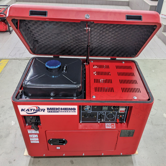 3KVA 5KVA 8KVA 10KVA 12KVA 15KVA 20KVA30KVA Gasoline Generators Silent Low Noise 1/3 Phase Electric Power Generator Set Genset