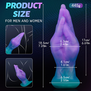 Vibrierender Analdildo Prostatamassagegerät Großer Butt Plug Weiches Umweltfreundliches Wasserdichtes Silikon 10-Frequenz-Vibration Unterstützung - Product Image 6