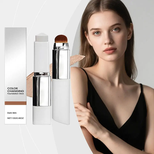 Stick de maquillage 2 en 1 pour le visage, stick correcteur pour les personnes paresseuses, éclaircit, stick correcteur léger, hydratant, éclaircissant, cosmétique - Product Image 1
