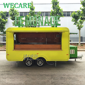 <span class=keywords><strong>Wecare</strong></span> CE/DOT/EEC(WVTA)/NSF/DOF/UL/VIN 3.6M Petite Camionnette Alimentaire Mini Remorque de Restauration Mobile Chariot à Glaces et Snacks - Product Image 6