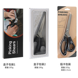 Ciseaux à découper Hyungyong en acier inoxydable, 8 pouces, professionnels pour la couture, la broderie et les travaux manuels. - Product Image 2