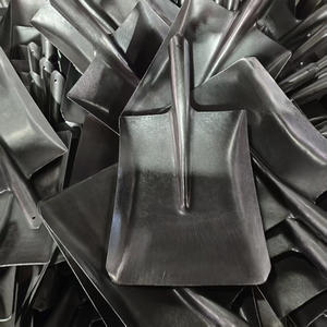 Bêche de jardin multifonction robuste en acier au carbone avec manche en bois, revêtement électrophoretique, garantie 3 ans pour l'agriculture - Product Image 4