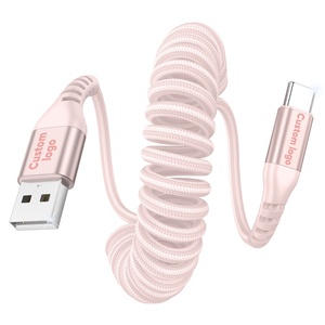 Factory Custom SUNGUY Nylon Braided USB C <b>Data</b> <b>Cable</b> Retractable Fast Charging <b>Cable</b> with 3-Year Warranty - Product Image 1