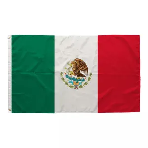 Digital Printing 90x150cm Polyester Mexico 3x5 Ft All Countries Flag Custom Marketing Flags Banners Display Accessories