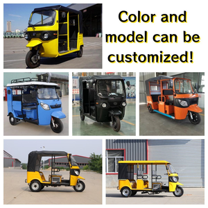 Neues grenzüberschreitendes indisches Baijiaji-Sightseeing-Tretfahrzeug, zweireihiges Zwei-Wege-Tuk-Tuk aus China - Product Image 6