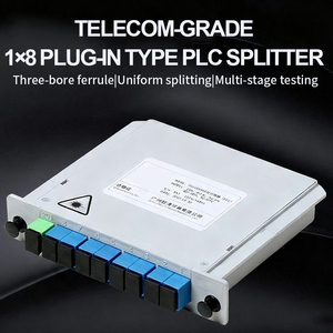 ตัวแยกไฟเบอร์ออปติกแบบ Cassette ความแม่นยำสูง SC APC PLC 1x4 FTTH 4G WiFi GSM GPRS โมดูลเครือข่าย ปรับความยาวได้ - Product Image 4