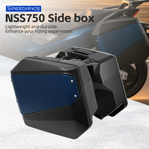 Ensemble de coffres latéraux pour moto Forza 750, compatibles avec <span class=keywords><strong>Honda</strong></span> NSS750, coffre à bagages rigide à dégagement rapide, gauche et droite, 33L26L - Product Image 3