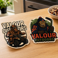 Sacs d'emballage en Mylar découpés sur mesure OEM, formes irrégulières variées, pochettes imprimées en aluminium pour l'emballage alimentaire