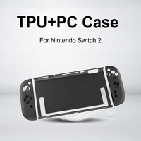 Étui de protection détachable en TPU+PC pour Switch 2, anti-chute et anti-rayures, accessoires de jeu