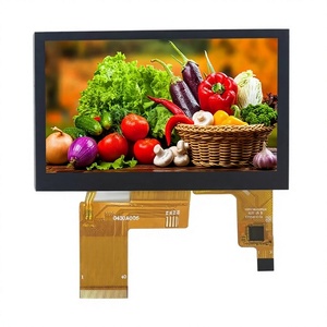 Pantalla LCD TFT IPS de 4.3 Pulgadas y 800x480 |   Controlador ST7262, módulo de pantalla táctil capacitiva de 350 nits, LCD de 4,3 pulgadas 800x480 W890 - Product Image 1