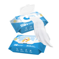 Lingettes jetables pour toilettes, écologiques, style américain populaire, biodégradables, avec motif floral