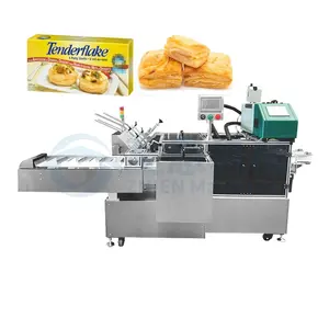 Hochwertige automatische Boxverpackungsmaschine Mini Gebäck Zubereitungsmaschine Papierverpackung Verpackungsmaschine in Kartons