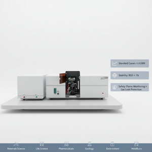 Spectrophotomètre d'absorption atomique AAS Beijing Jianshi Instruments, garantie 1 an, longueur d'onde 185-900 nm, résolution spectrale 0,2 nm - Product Image 1