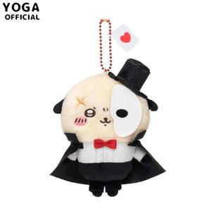 可爱动漫毛绒钥匙扣套装Usagi Momonga Hachiware迷你人物娃娃圣诞毛绒玩具圣诞礼物吊坠 - Product Image 3