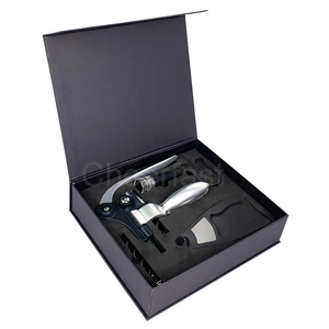 <span class=keywords><strong>Tire</strong></span>-<span class=keywords><strong>bouchon</strong></span> de Sommelier en Alliage de Zinc de Haute Qualité, Style Levier, Ouvre-Bouteille Lapin, <span class=keywords><strong>Coffret</strong></span> Cadeau - Product Image 2