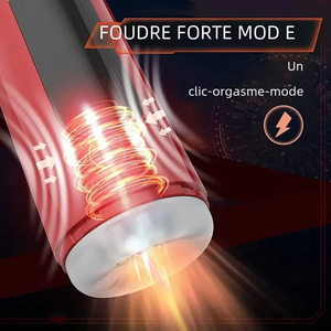 Masturbatore Automatico <span class=keywords><strong>Maschile</strong></span>, Giocattoli Sessuali per Uomini, Giocattolo per Adulti, Strumento di Masturbazione Rotante e Pulsante, Macchina del Sesso, Pompa Elettrica per il Pene - Product Image 4