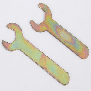 Hardware Hand Tools Carbon Steel Galvanized Mini Stamped Hex Flat Spanner Single Open End Wrench Allen Key Wrench Allen Key Wren - Product Image 2