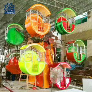 เครื่องเล่นชิงช้าสวรรค์ขนาดเล็กแบบสองด้านสำหรับเด็ก20ที่นั่งเครื่องเล่นสวนสนุกธีมผลไม้ - Product Image 1