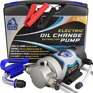 Bomba Extractora de Aceite Eléctrica sin Presión Harpy Eagle 12/24V 100W, Bomba de Transferencia por Succión Portátil para Automóviles y Camiones - Product Image 1