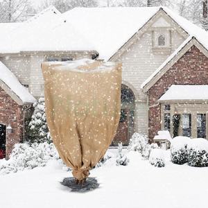 Extérieur Hiver Jardin Cour Arbuste En <span class=keywords><strong>Pot</strong></span> Non tissé Tissu Culture Tissu Plante Couvre Gel Protection pour L'hiver - Product Image 1