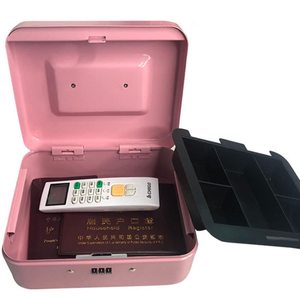 Caja de Seguridad <span class=keywords><strong>para</strong></span> Tienda, Caja de Seguridad con Combinación, Caja de Metal <span class=keywords><strong>para</strong></span> <span class=keywords><strong>Dinero</strong></span>, Bandeja <span class=keywords><strong>para</strong></span> <span class=keywords><strong>Dinero</strong></span>, Caja de Efectivo Pequeña - Product Image 4