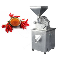 Mini-Mehlmühle getrocknete Moringa-Blätter Mahlen Nagel Zinnelmühle Kardamom Gewürzpulvermaschine