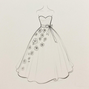 Abito da sposa su misura per la futura sposa - Product Image 3