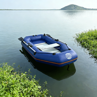 Bateau pneumatique de sauvetage d'urgence pliable et épaissi, monoplace, électrique, sportif, rigide, en PVC, léger et durable