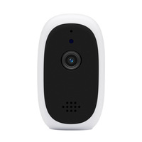 Gu10 6W Wifi kablosuz kamerası bebek izleme monitörü küçük 200M gece görüş gizli Led Ir renkli minyatür Mini ev kamera