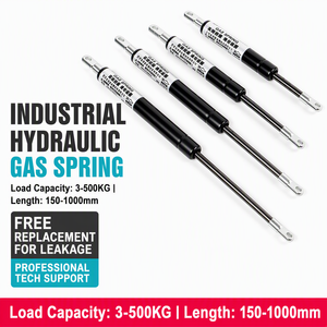 Amortisseur à gaz en acier au carbone à arrêt libre pour porte relevable et lit double avec coffre <span class=keywords><strong>de</strong></span> rangement, position réglable, capacité <span class=keywords><strong>de</strong></span> charge stable - Product Image 1