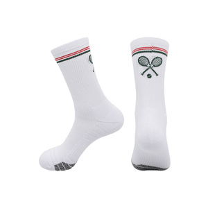 Calcetines Deportivos Elite para Hombre y Mujer, con Suela Acolchada de Rizo, Absorción de Humedad, Antideslizantes, Transpirables, de Algodón, Paquete al por Mayor - Product Image 2