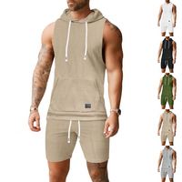 Ensemble de survêtement polo en coton surdimensionné de haute qualité pour homme, idéal pour le streetwear décontracté d'été et le maintien au chaud