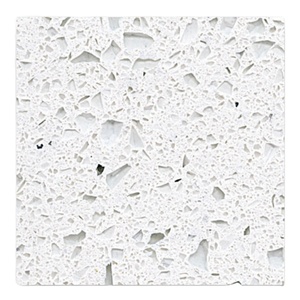 Đá Nhân Tạo tấm thạch anh tấm pha lê trắng lấp lánh Gương trắng thạch anh đá bề mặt rắn cho nhà bếp bàn gạch - Product Image 2